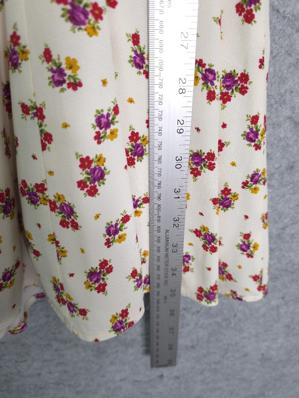 Sézane Salie Robe Mini Dress In Cream Mindy Floral Print Sweetheart Neck Sz 6 - Picture 10 of 10